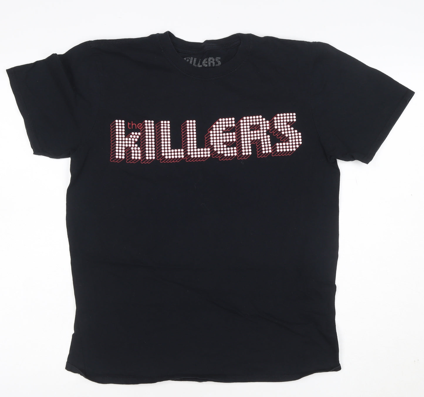 The Killers Women's Black Cotton Band T-Shirt M Short Sleeve