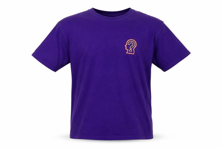 Topman Men's Purple Graphic Print Crew Neck T-Shirt Size M