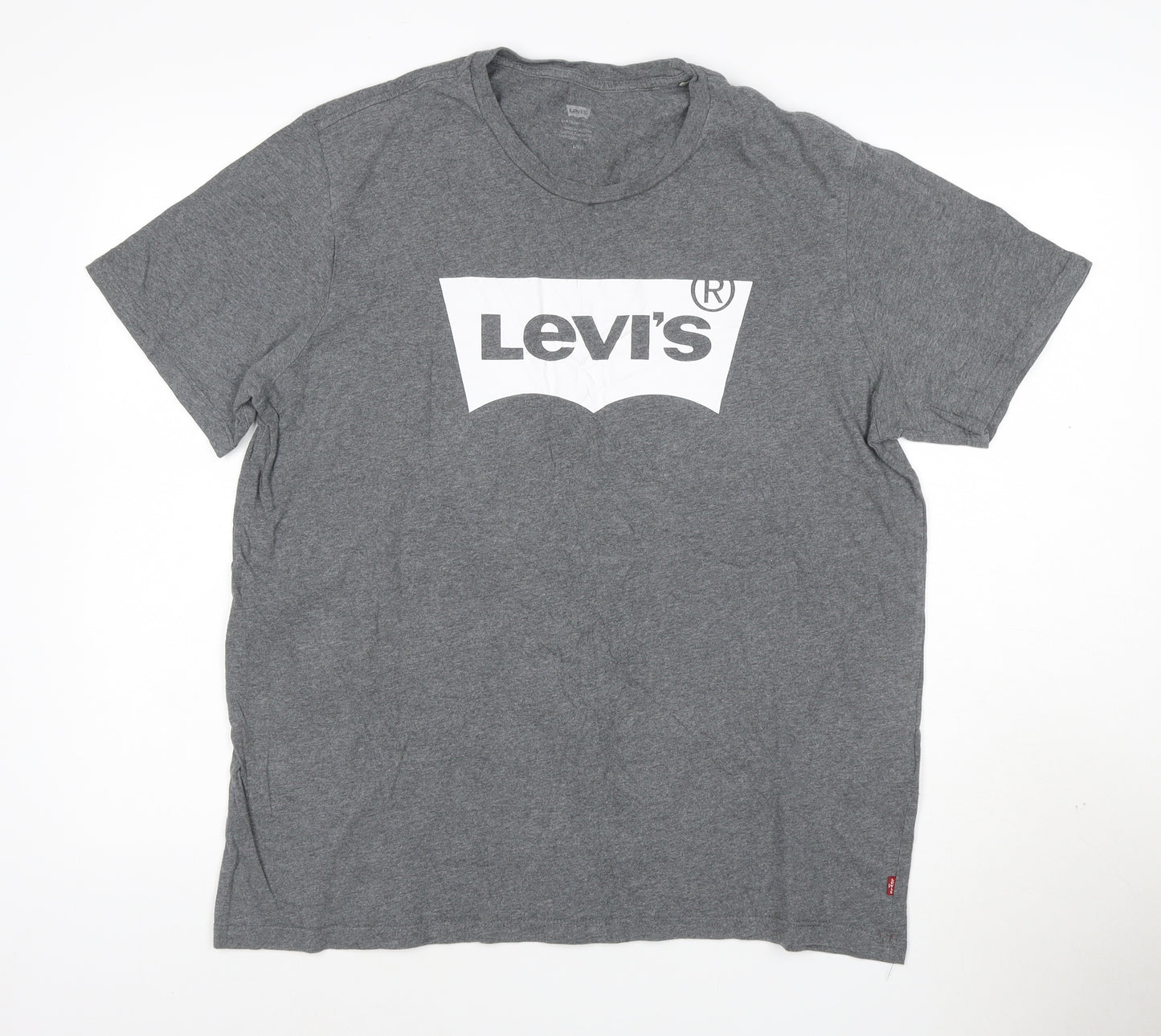 Levi's Men's Grey Short Sleeve Crew Neck T-Shirt Size L