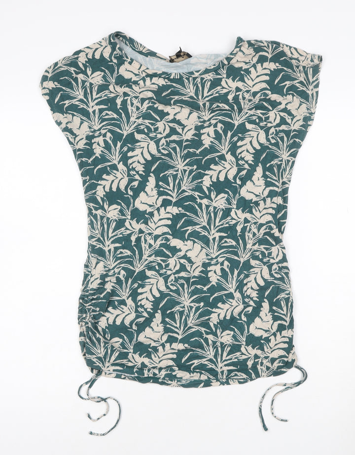 Phase Eight Women’s Green Floral Tunic Blouse Size 10