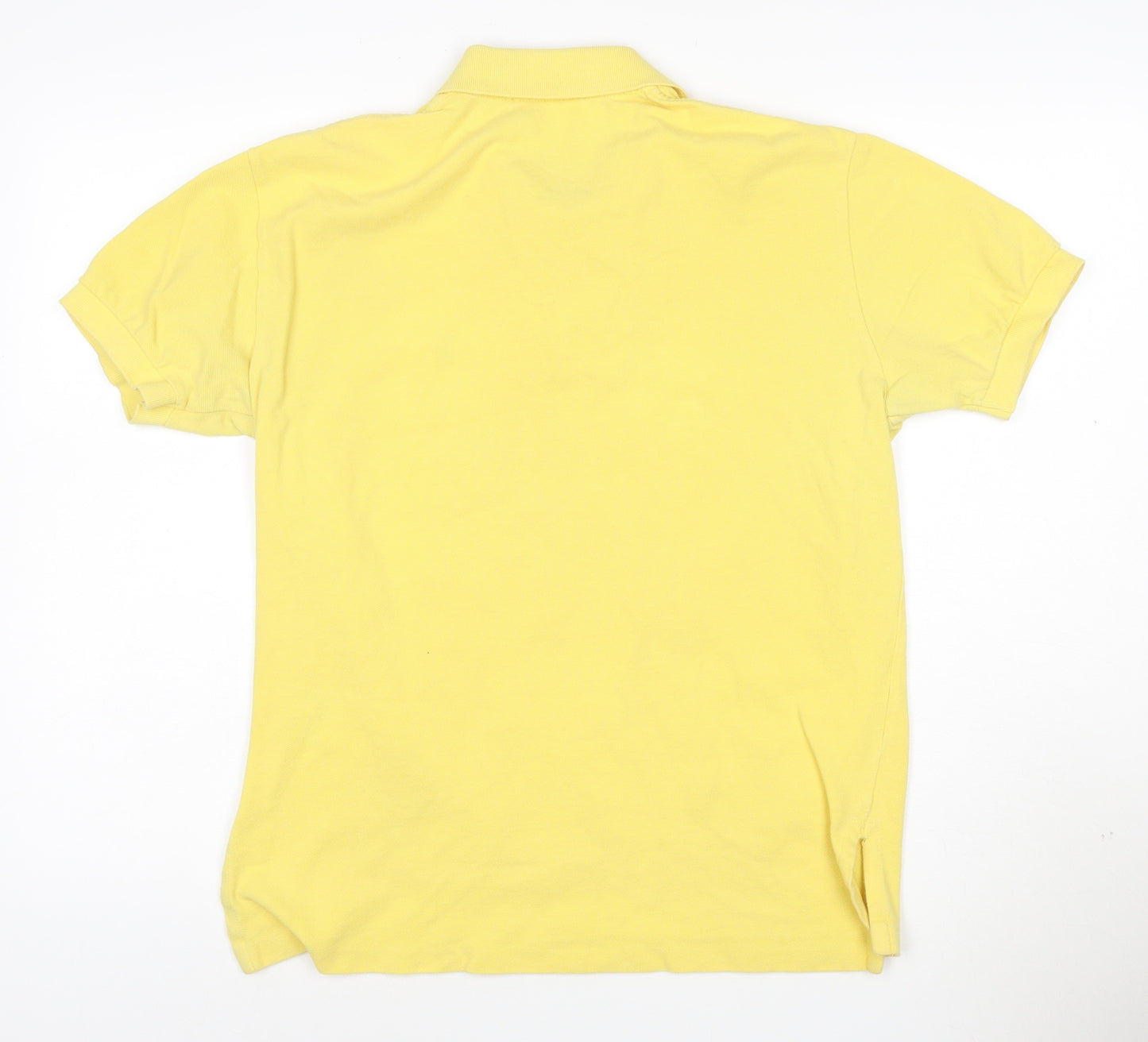 Ralph Lauren Men’s Yellow Classic Fit Cotton Polo Shirt Size S