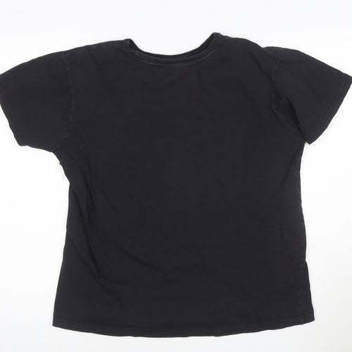 Bluenotes Men's Black Zombies Graphic Cotton T-Shirt M