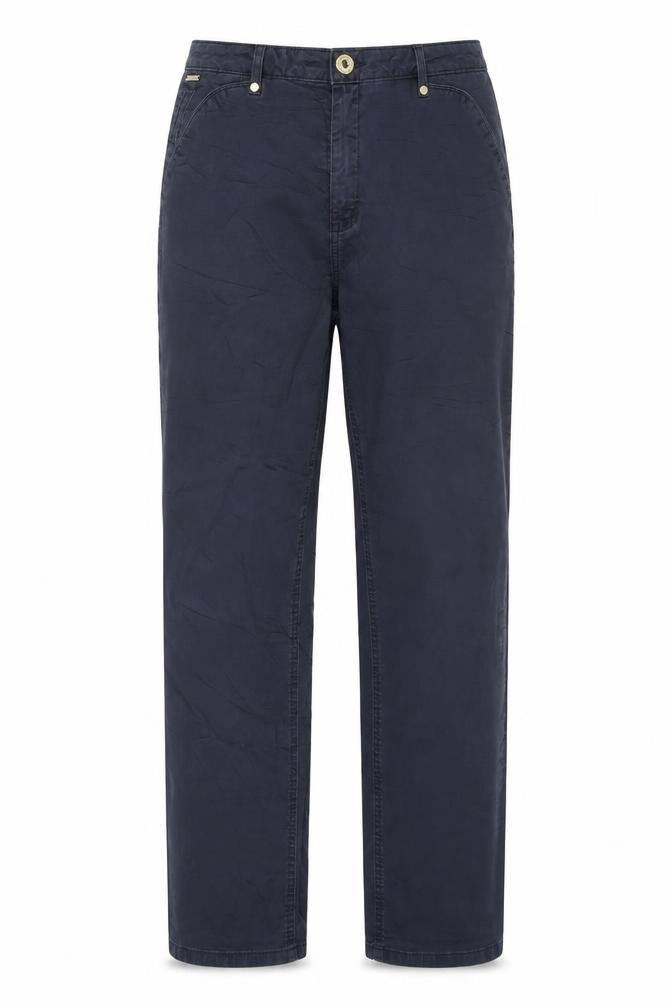 Front view of Marks & Spencer Men’s Blue Straight Leg Jeans 40 Regular Fit