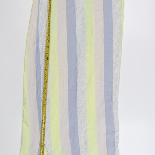 COS Women Multicoloured Striped Cotton Tank Midi Dress Size S