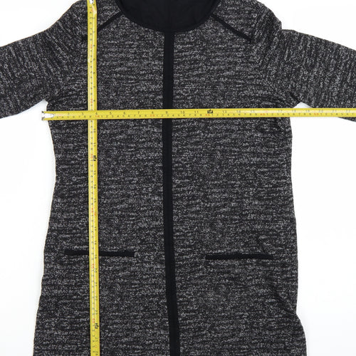 Marks and Spencer Women's Grey Knit Shift Dress Size 12