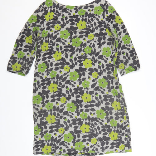 Seasalt Cornwall Women’s Multicoloured Floral Shift Dress UK 12