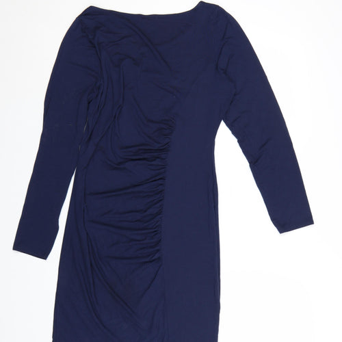 Phase Eight Women Blue Size 16 Bodycon Knee Length Dress