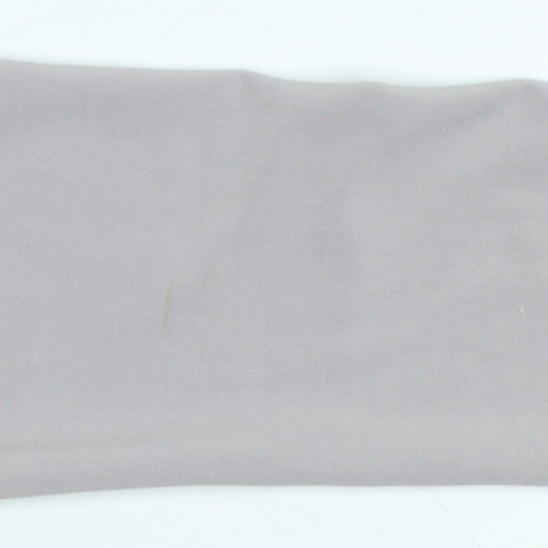 River Island Women’s Grey Off Shoulder Ruched Bodycon Dress Size 6