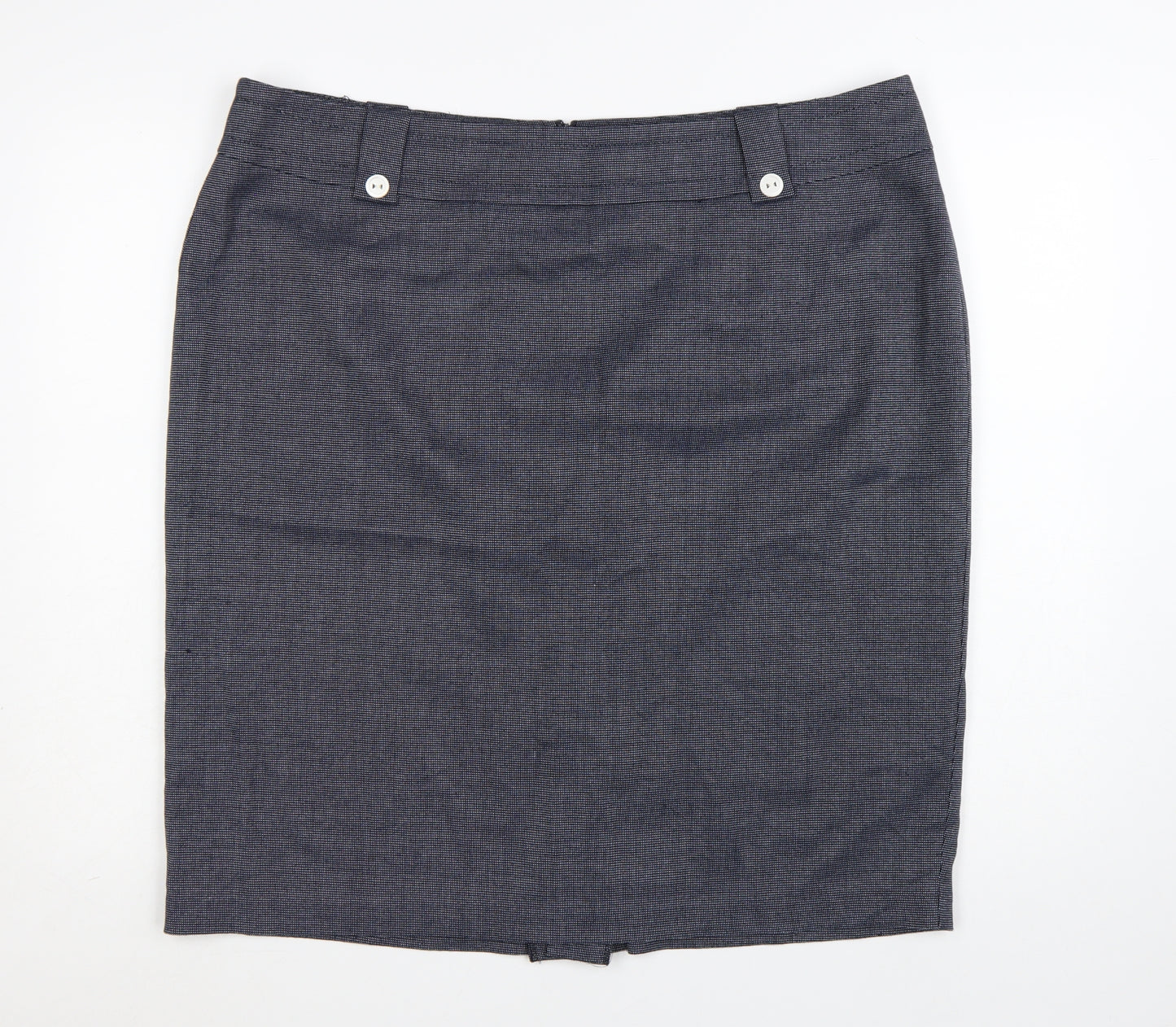 Marks and Spencer Women’s Grey Wool Blend Pencil Skirt Size 22