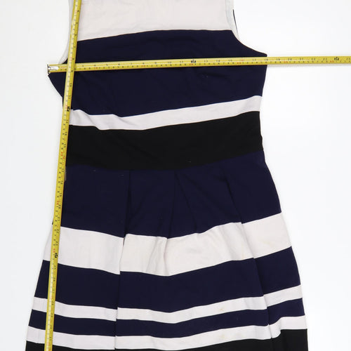 Lauren Ralph Lauren Women’s Multicoloured Knee Length Fit & Flare Dress Size 10