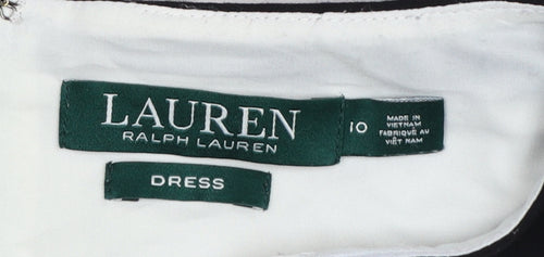Lauren Ralph Lauren Women’s Multicoloured Knee Length Fit & Flare Dress Size 10