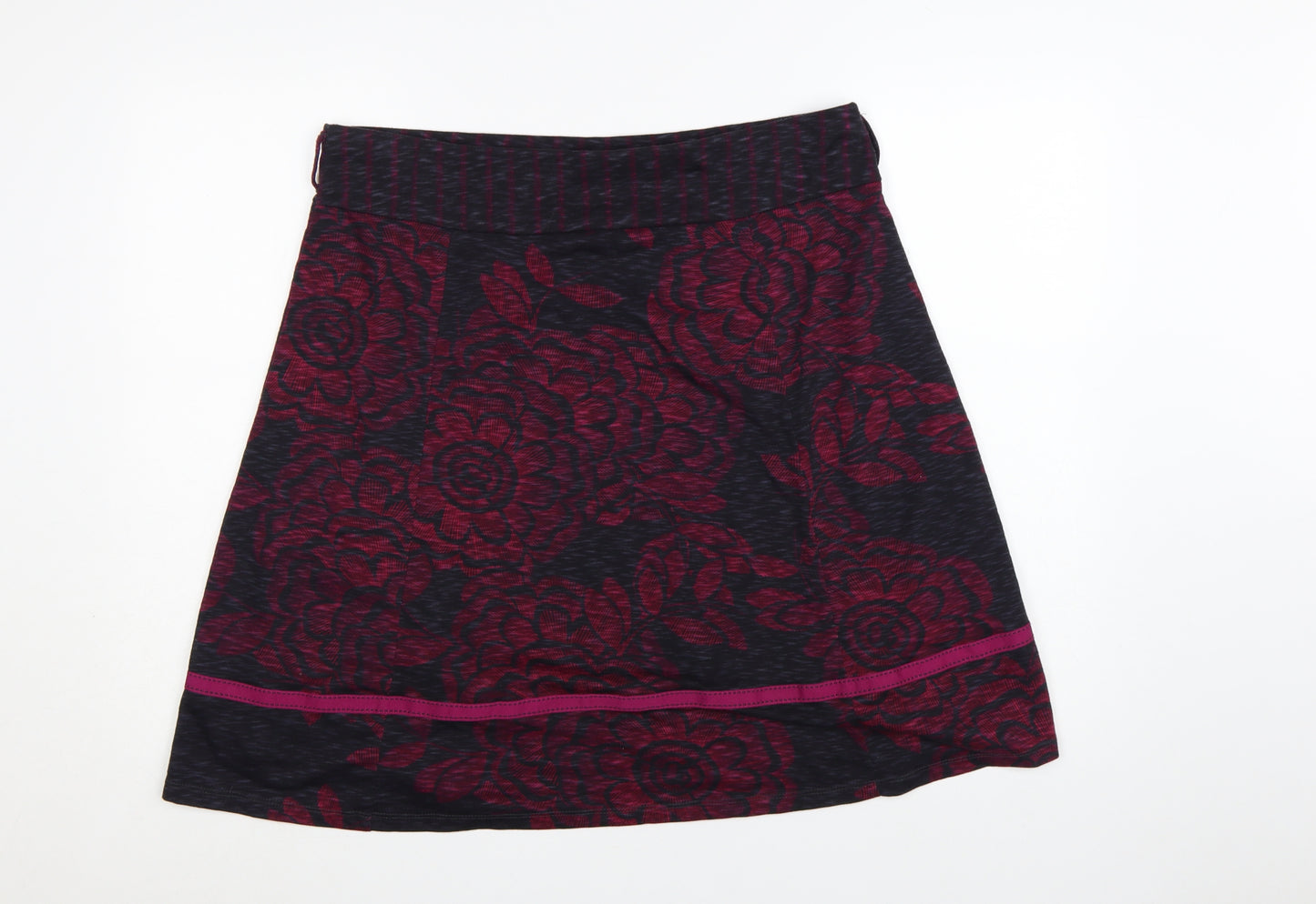 Marks and Spencer Per Una Women’s Pink Floral A-Line Skirt Size 16