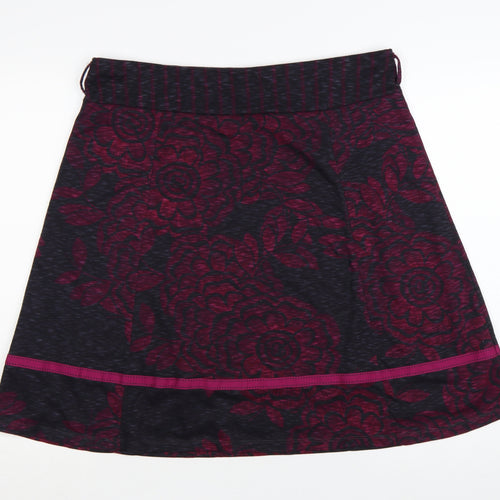 Marks and Spencer Per Una Women’s Pink Floral A-Line Skirt Size 16