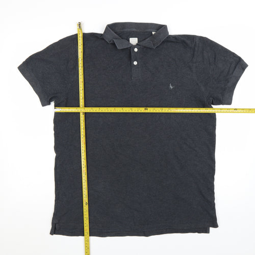 Jack Wills Men's Black XL Polo Shirt Classic Cotton Short Sleeve