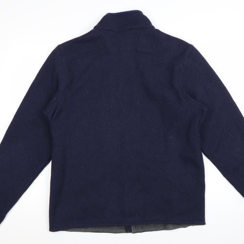 The North Face Men's Blue Full Zip Fleece Jacket Size L
