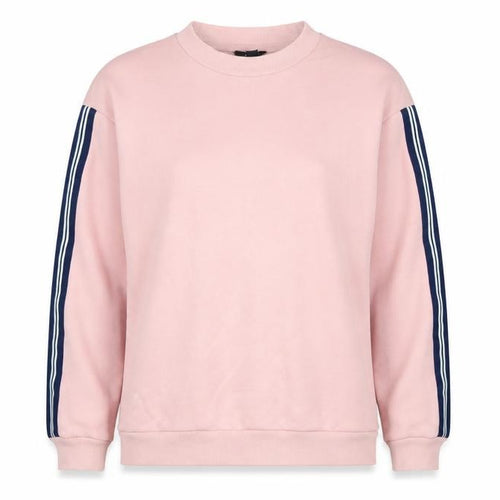 Topshop Petite Pink Long Sleeve Pullover Sweatshirt UK 10
