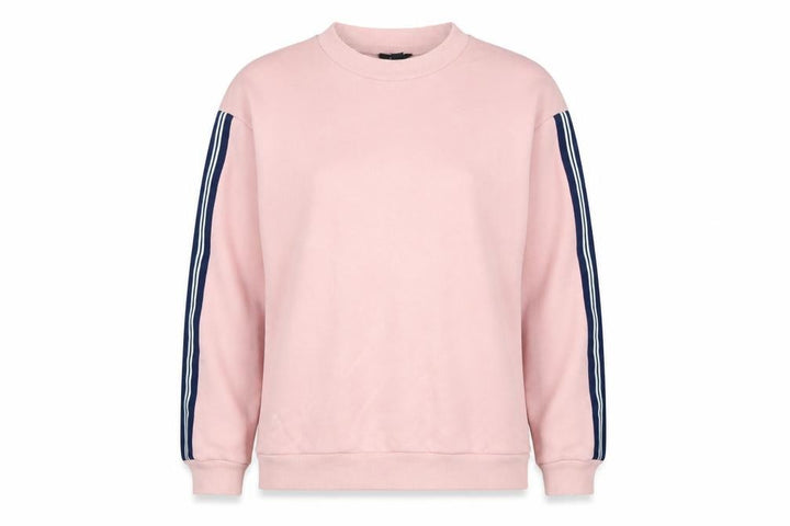 Topshop Petite Pink Long Sleeve Pullover Sweatshirt UK 10