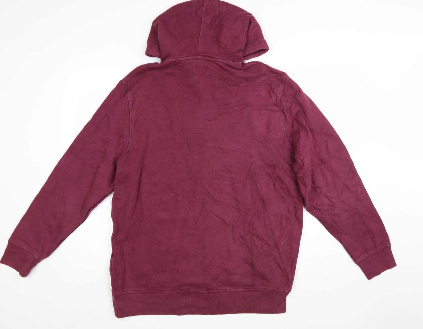 Levi's Men's Red XL Pullover Hoodie with Logo Graphic