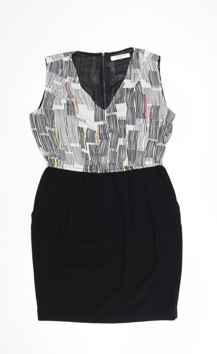 John Lewis Women’s Multicoloured Size 12 Sleeveless Sheath Dress