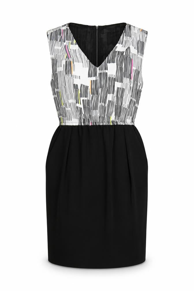 John Lewis Women’s Multicoloured Size 12 Sleeveless Sheath Dress