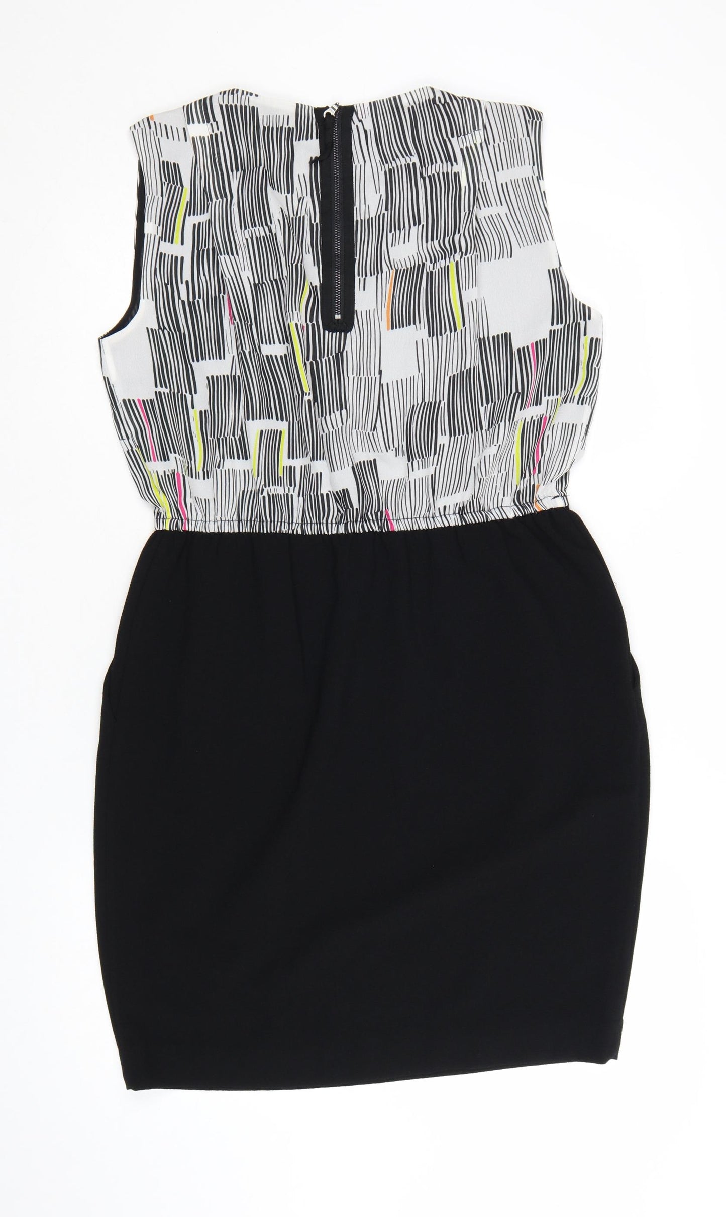 John Lewis Women’s Multicoloured Size 12 Sleeveless Sheath Dress