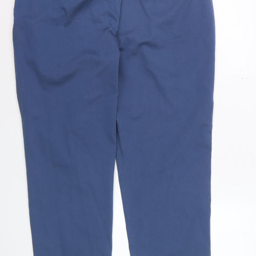 Charles Tyrwhitt Men's Blue Chino Trousers 36W 32L Cotton Stretch