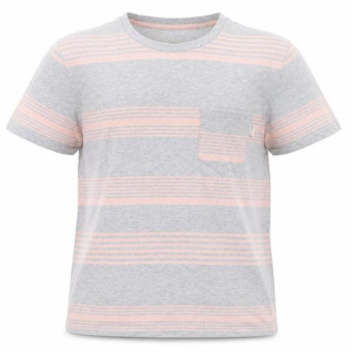 Jack Wills Men’s Grey Striped Cotton T-Shirt Size M Regular Fit
