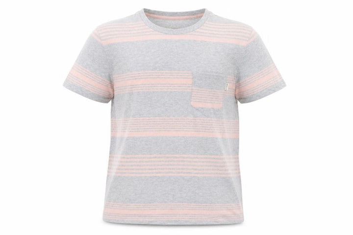 Jack Wills Men’s Grey Striped Cotton T-Shirt Size M Regular Fit