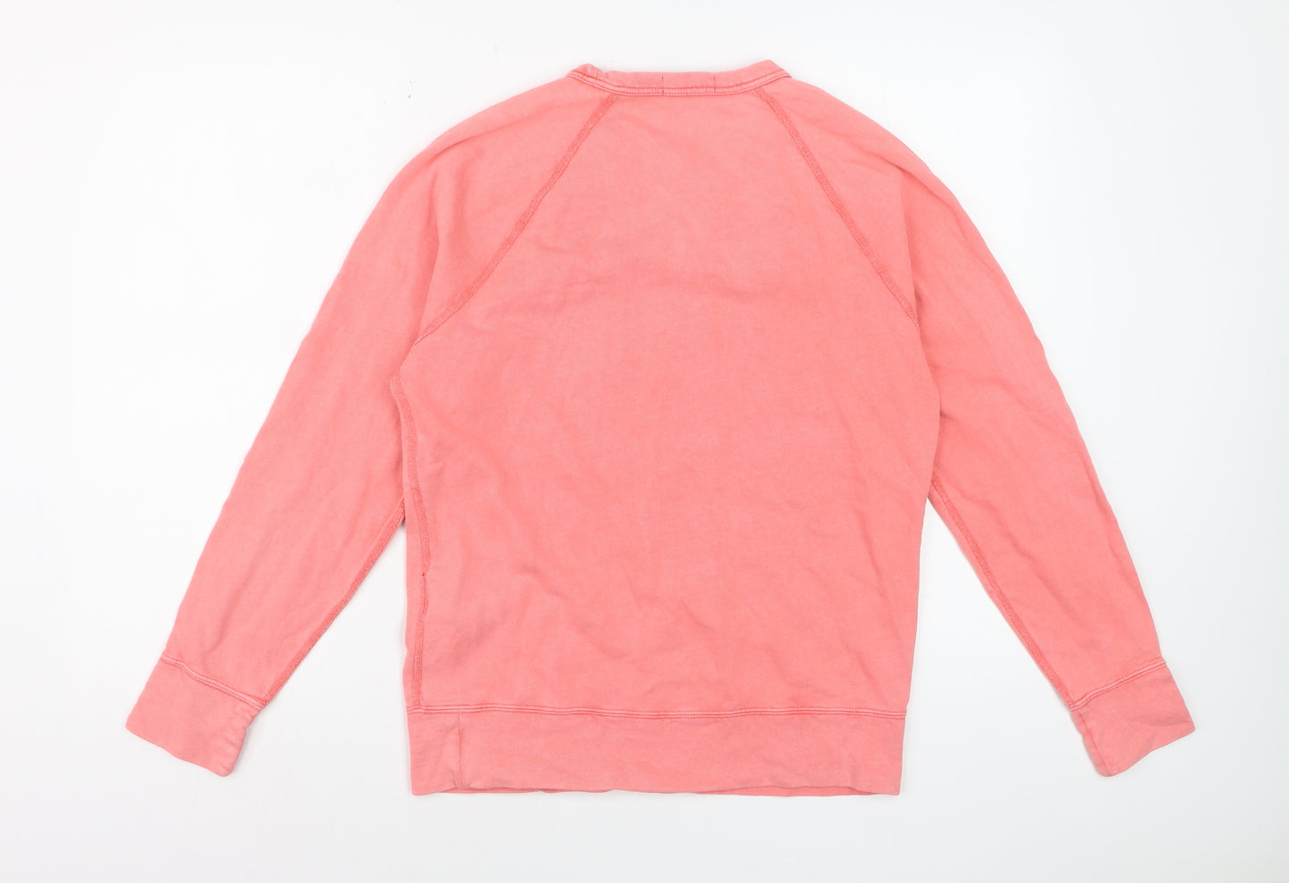 Polo Ralph Lauren Men's Pink Cotton Crew Neck Sweatshirt Size S