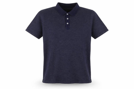 Livergy Men’s Blue Cotton Short Sleeve Polo Shirt XL