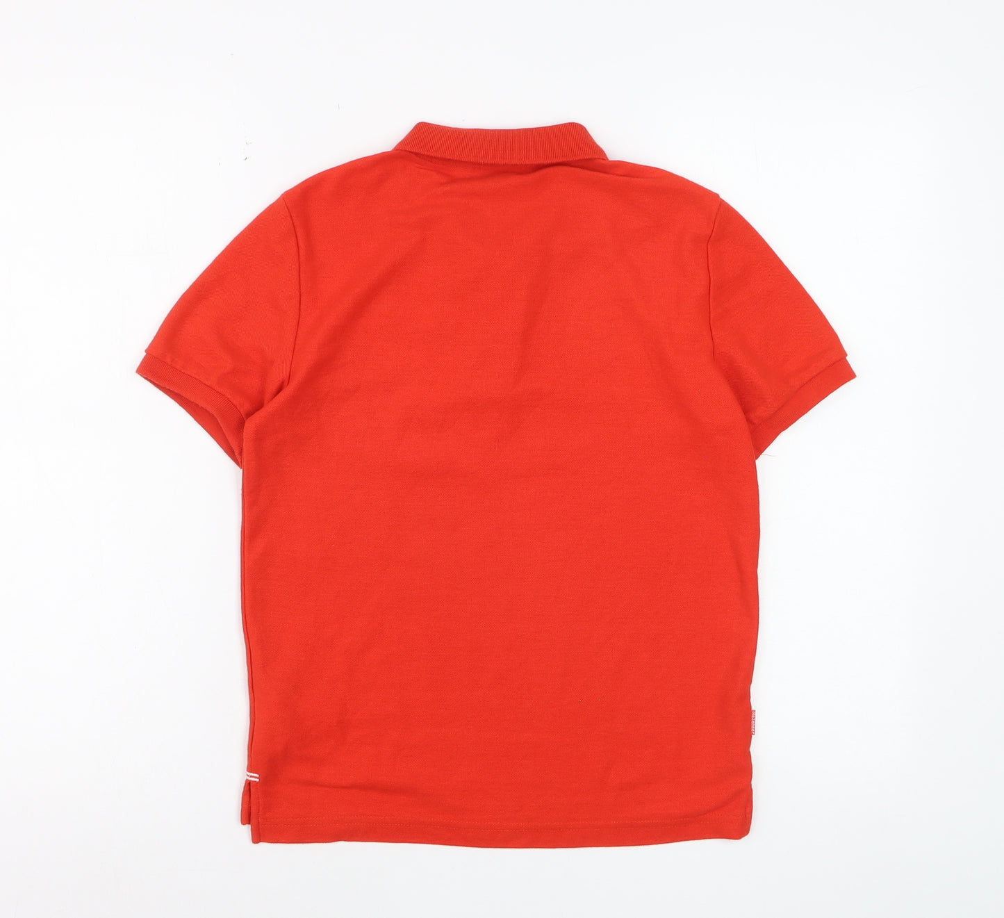 Slazenger Boys Red Polo Shirt 11-12 Years Classic Short Sleeve Sportswear