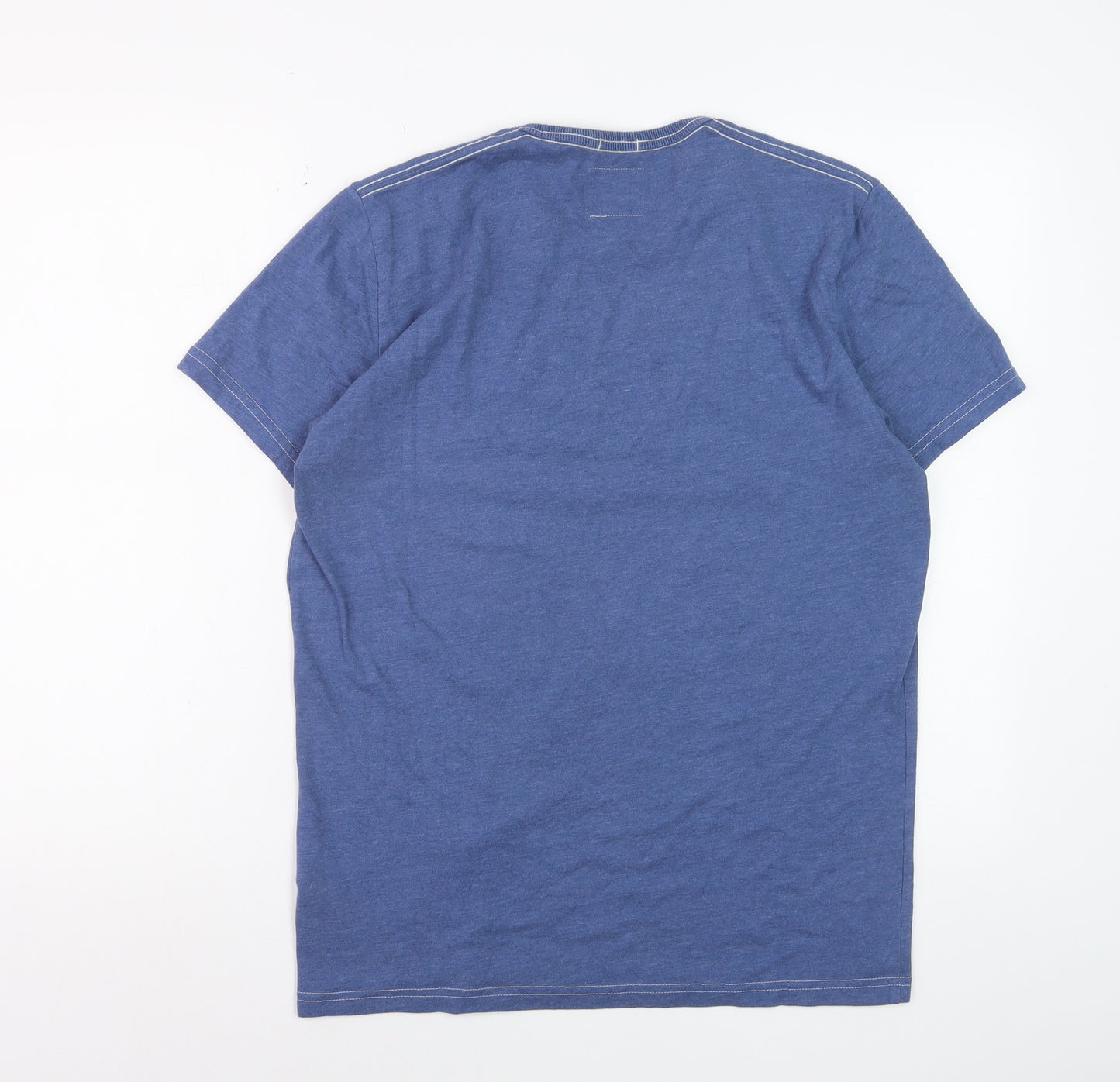 Abercrombie & Fitch Men's Blue Graphic Muscle Fit T-Shirt Size M