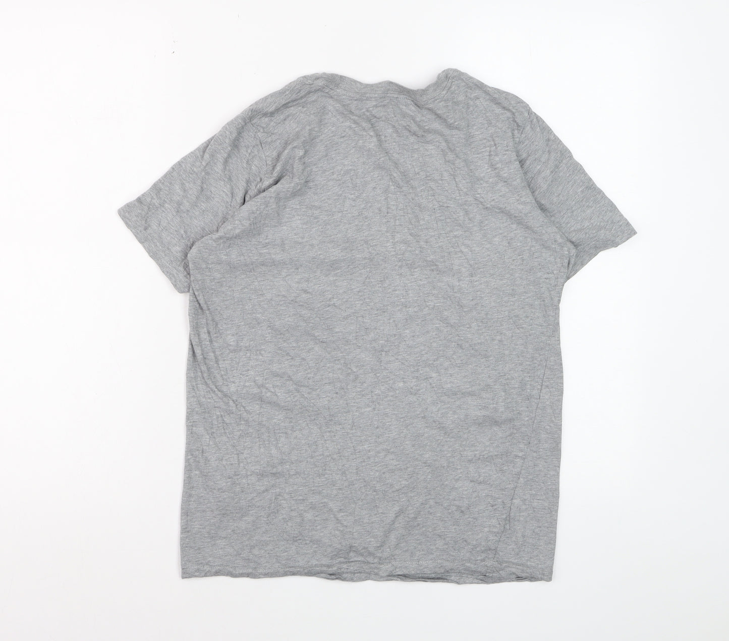 Nike Boys Grey XL Sports Graphic Cotton T-Shirt