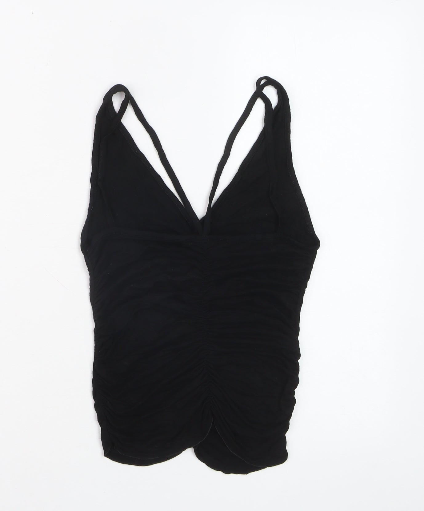 Soya Paris Women's Black Spaghetti Strap Camisole Tank Top S