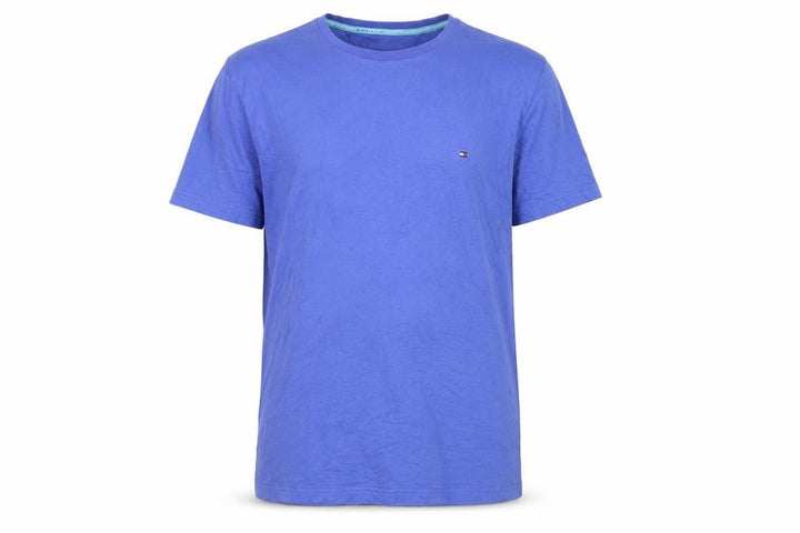 Tommy Hilfiger Men's Blue XL Organic Cotton Crew Neck T-Shirt