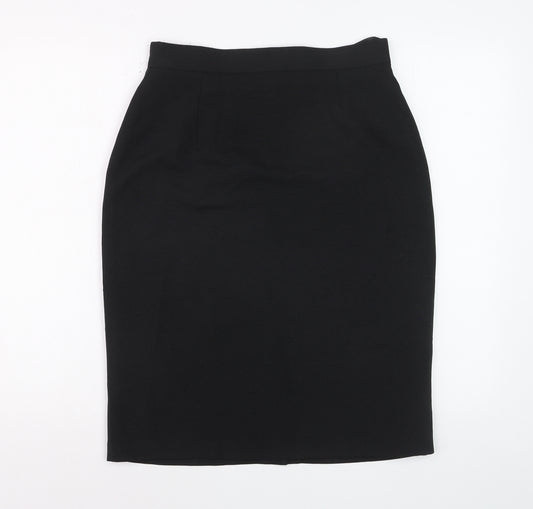 Opera by Richards Women's Black Size 14 Pencil Skirt