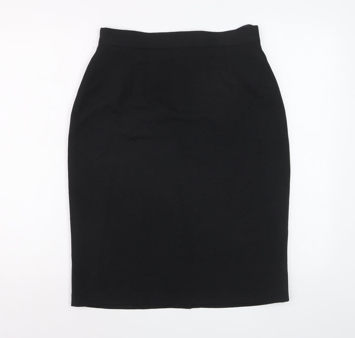 Opera by Richards Women's Black Size 14 Pencil Skirt