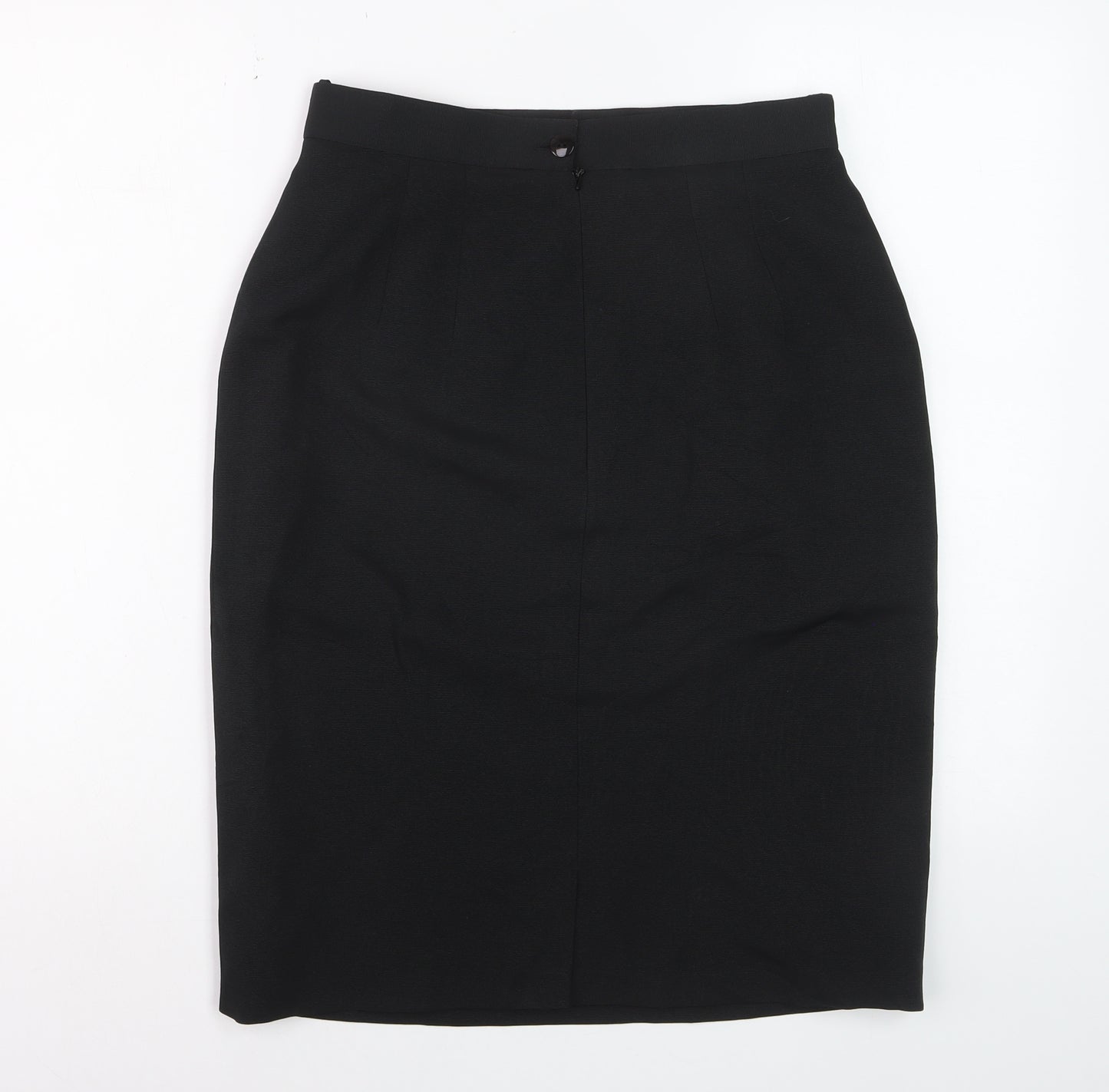 Opera by Richards Women's Black Size 14 Pencil Skirt