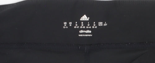 Adidas Women Black Capri Leggings Size 12-14 Climalite