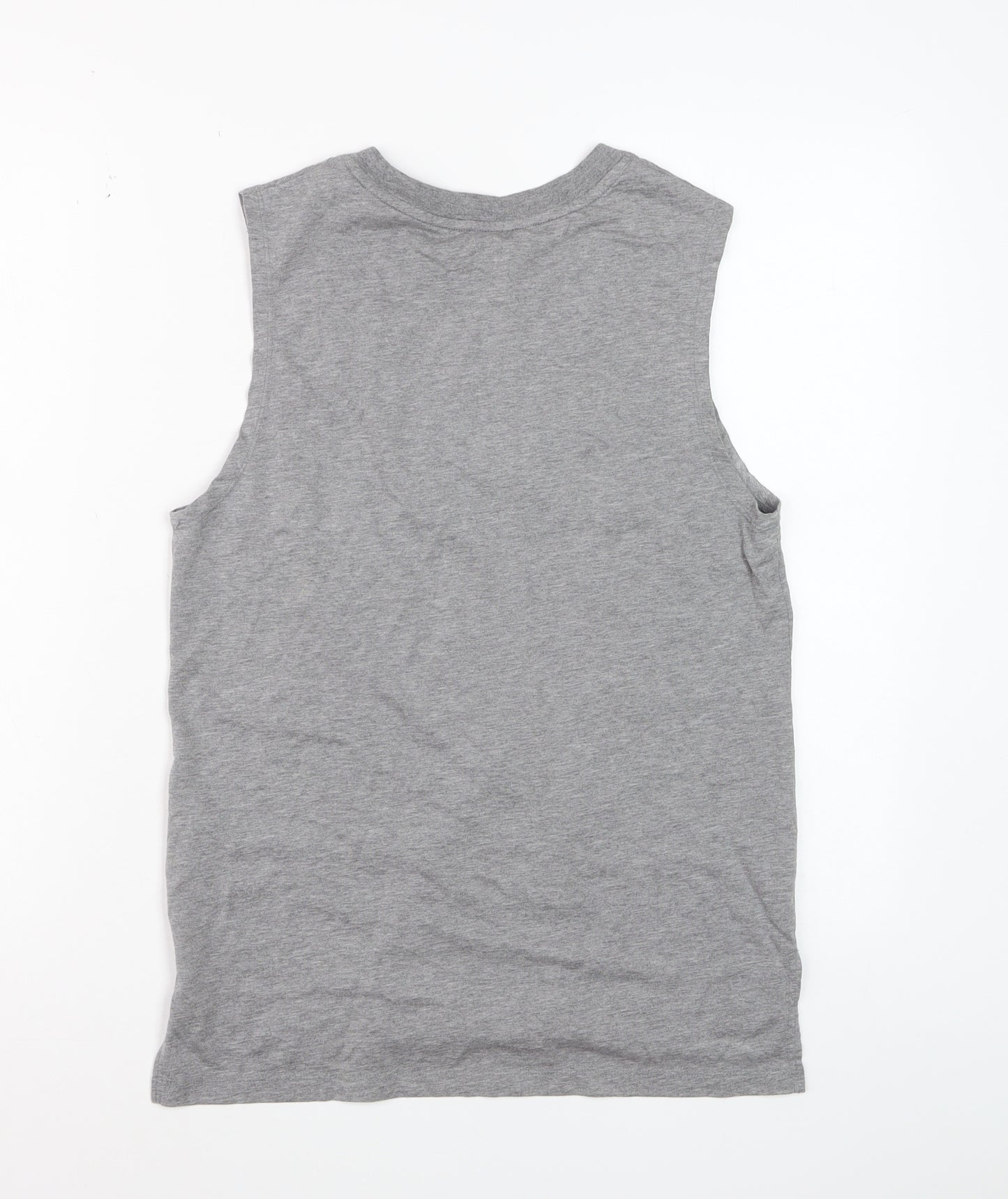 Nike Womens Grey Sleeveless Tank Top XS Basic Sportswear