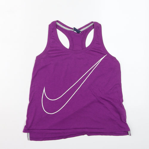 Nike Women's Purple Racerback Tank Top Size S Lightweight Activewear