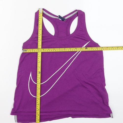 Nike Women's Purple Racerback Tank Top Size S Lightweight Activewear