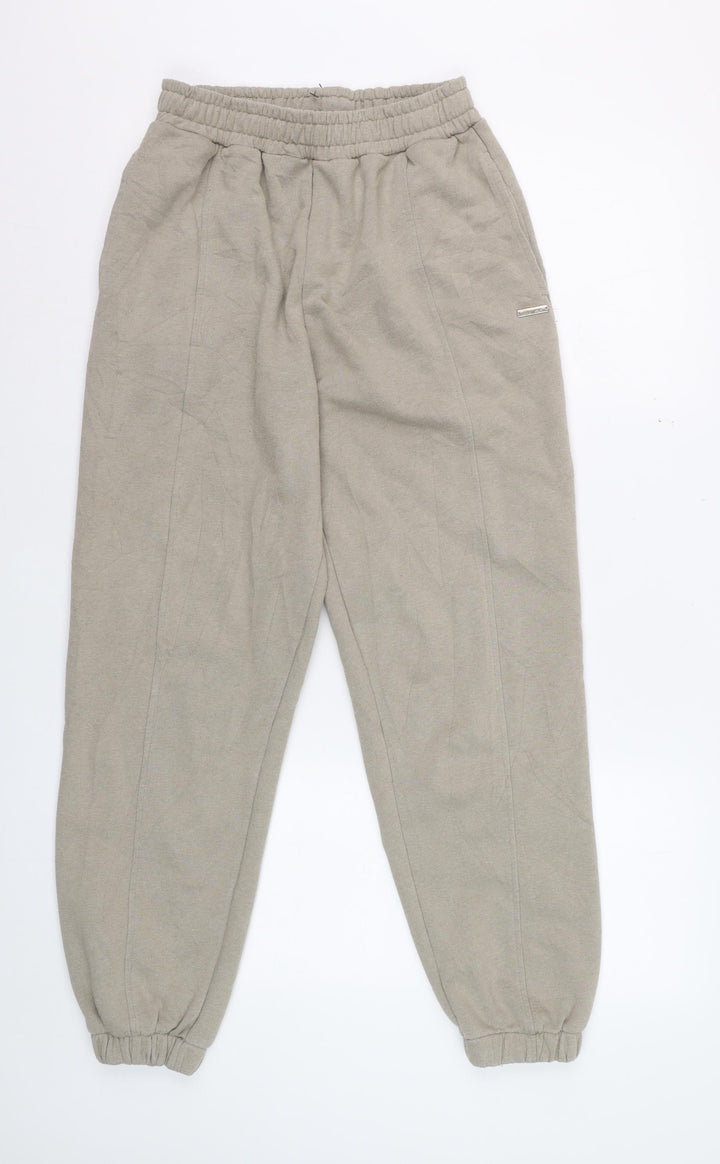 The Couture Club Women’s Beige Jogger Trousers XXS Elastic Waist