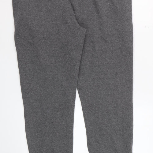 Manchester City Men Grey XL Jogger Trousers Fleece Lined