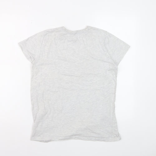 PlayStation Boys Grey 12-13 Years Logo Short Sleeve T-Shirt