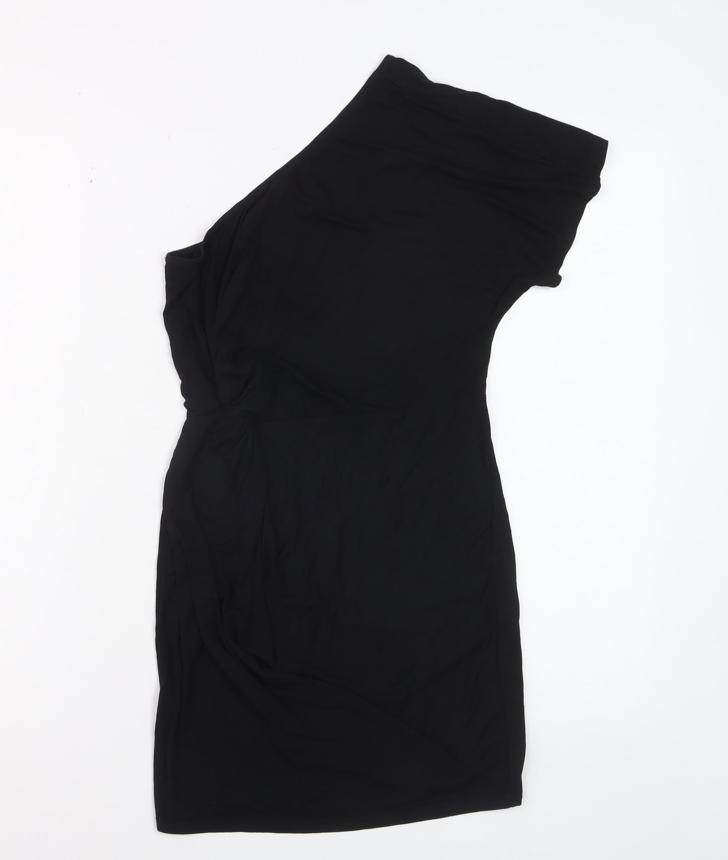 ASOS Women’s Black One Shoulder Bodycon Dress Size 8