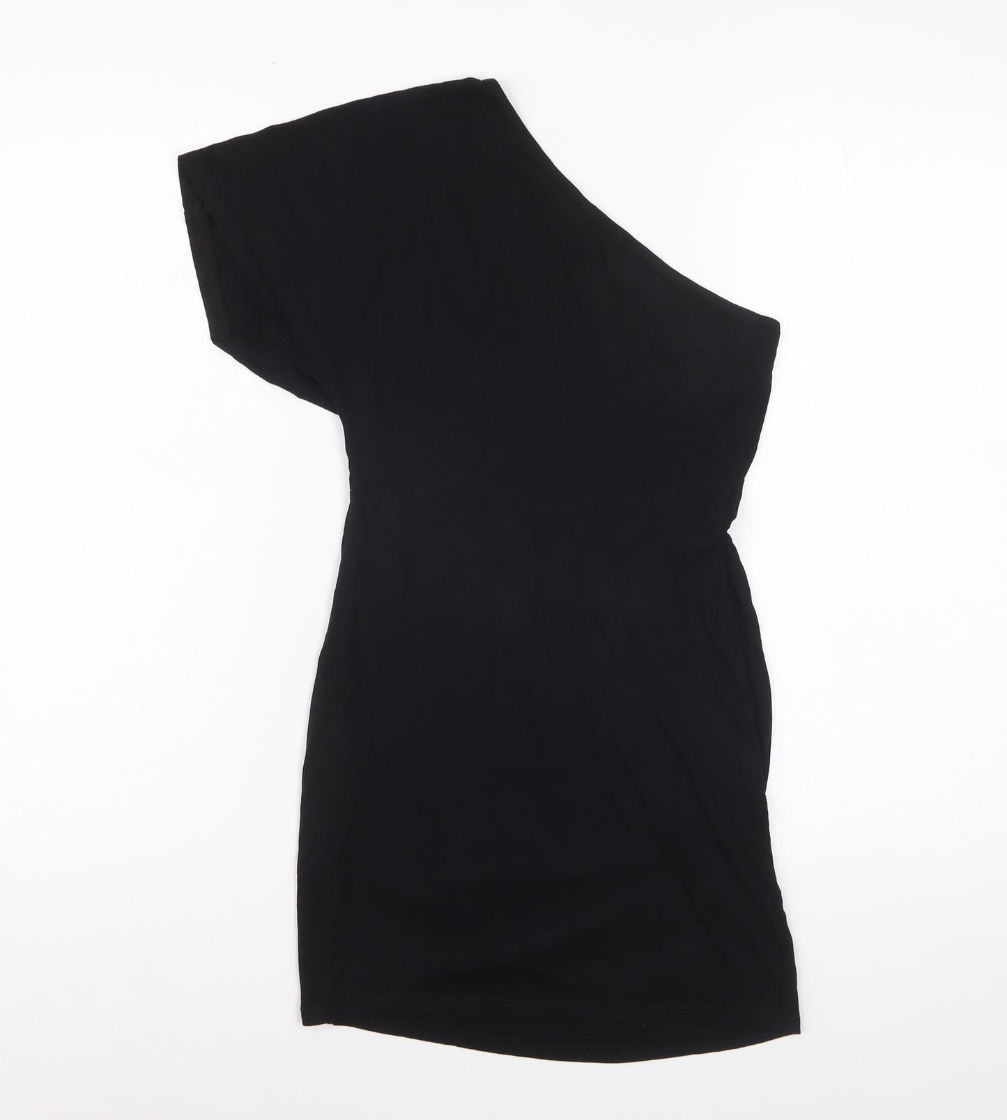 ASOS Women’s Black One Shoulder Bodycon Dress Size 8