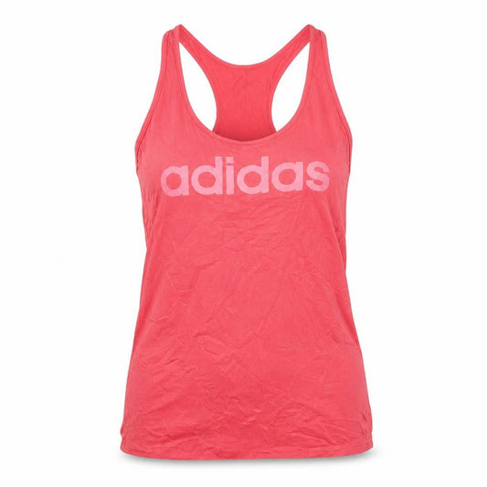 Adidas Women's Pink Racerback Tank Top Size S Activewear