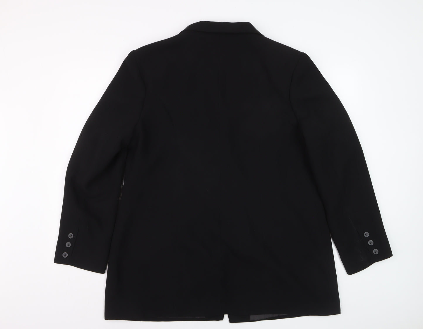 Joella Di Marco Women's Black Size 20 Single-Breasted Blazer