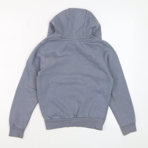 Ellesse Boys Grey Pullover Hoodie 8-9 Years Cotton Blend Casual Sweatshirt
